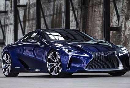 ليكزوس تكشف عن سيارة LF-LC Blue الرياضية